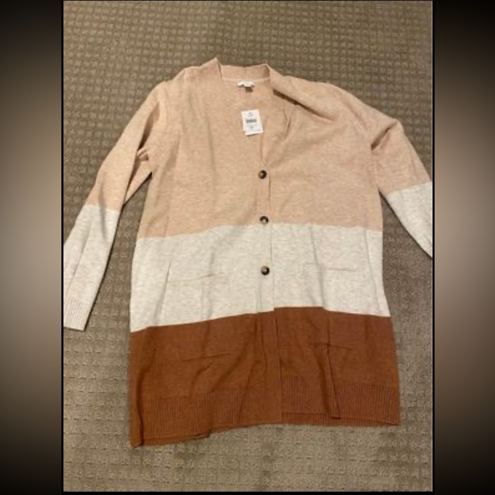 J Jill petite medium cardigan new with tags